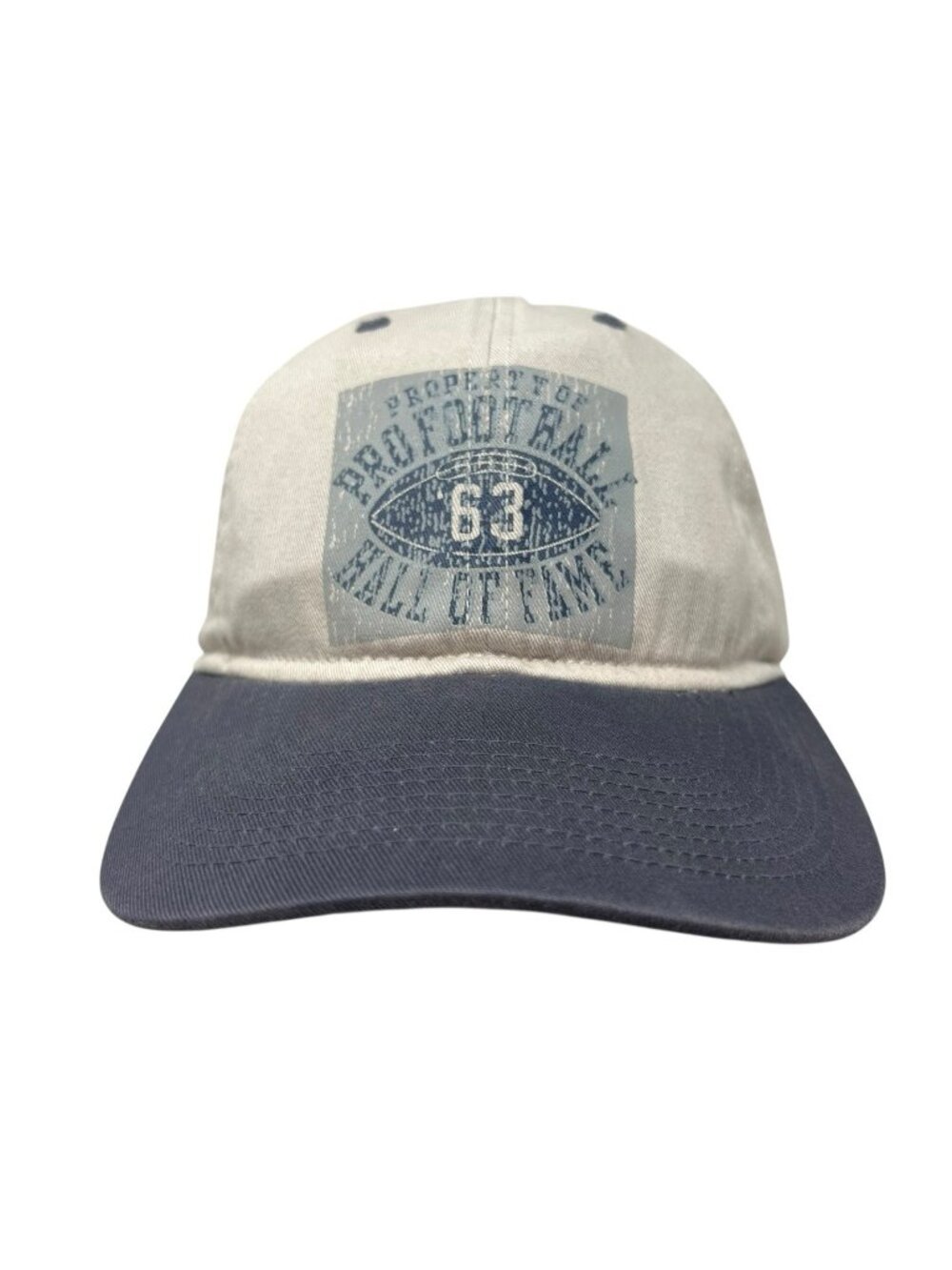 Pro Football Hall of Fame Strapback Dad Hat Cap Reebok Vintage Canton Ohio NFL